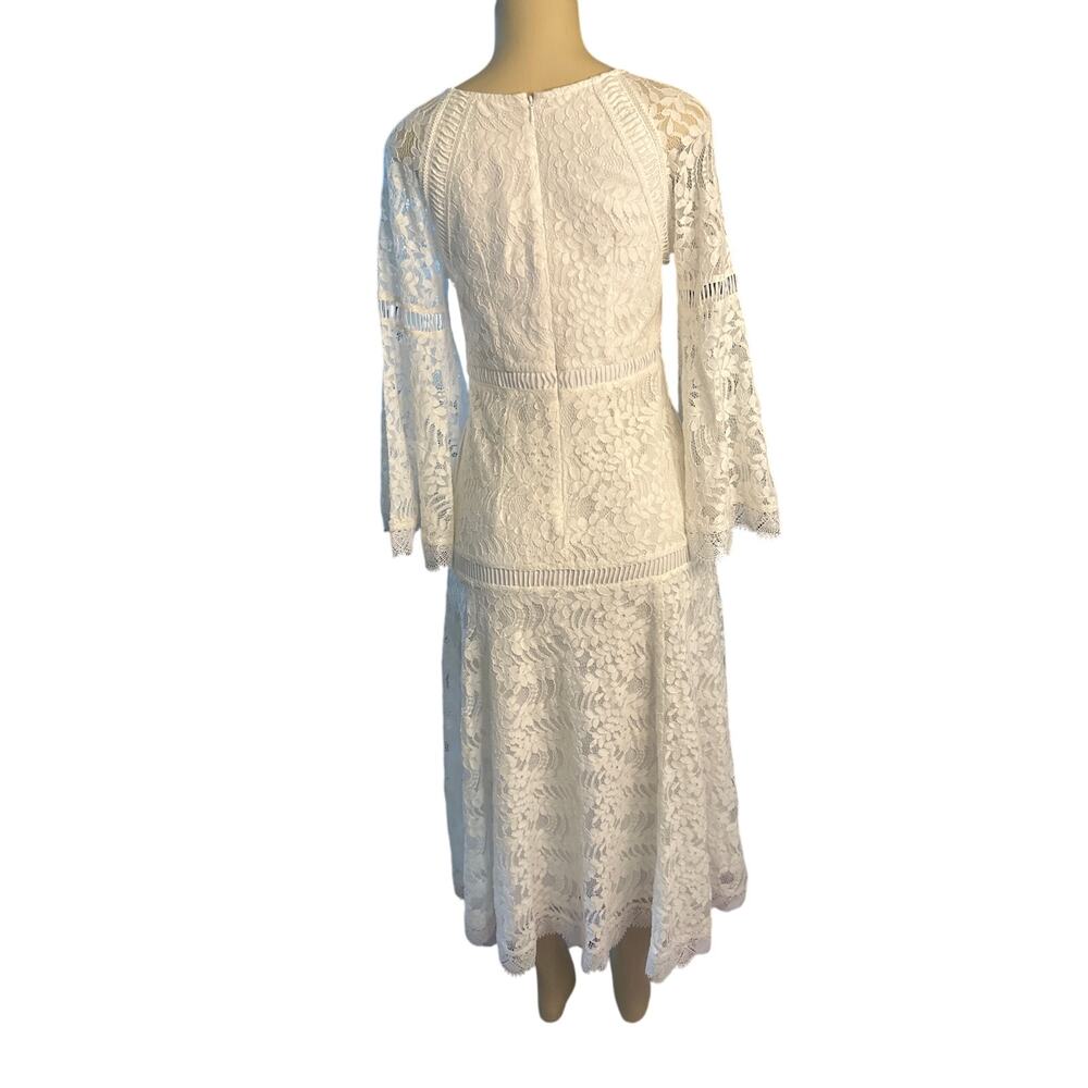 Women S 4 Eshakti Wayward Fancies White Lace Wedding Bridal Gown Dress View 5